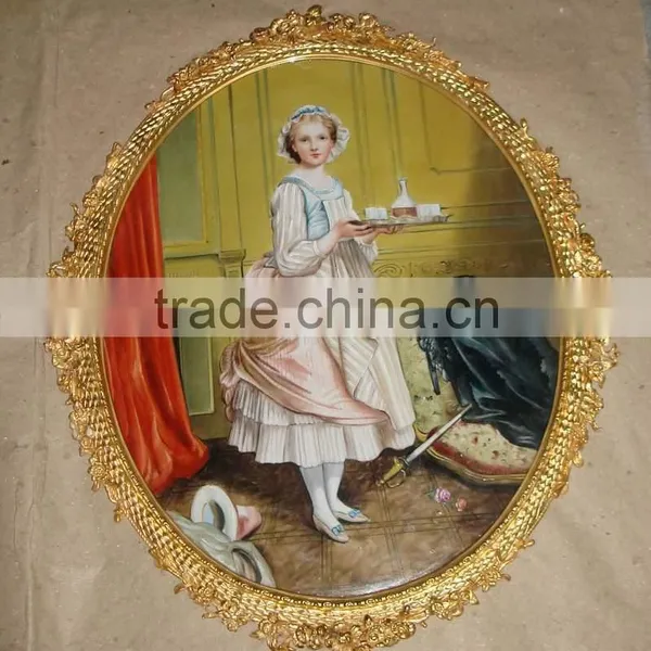 European Handmade Mural,Wall Hanging Mural, Home Decoration Art Fresco, Oil Painting photo-4