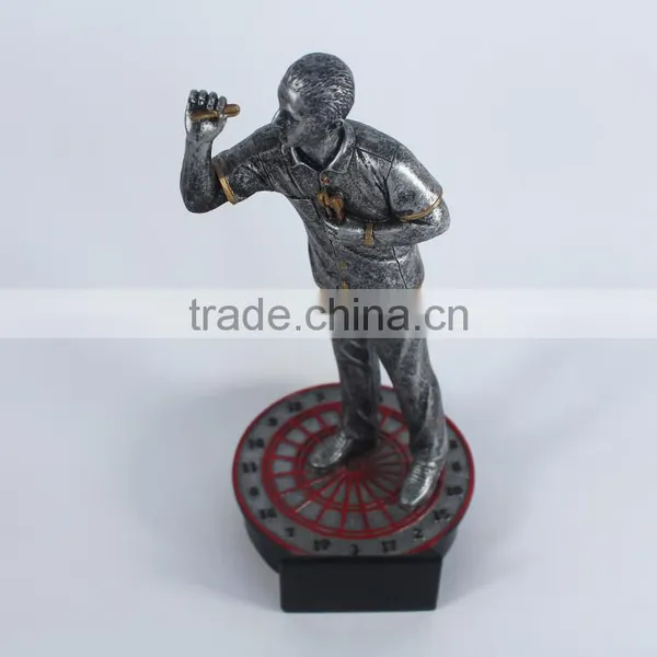 Resin Decorate Tall Darts Trophy photo-5
