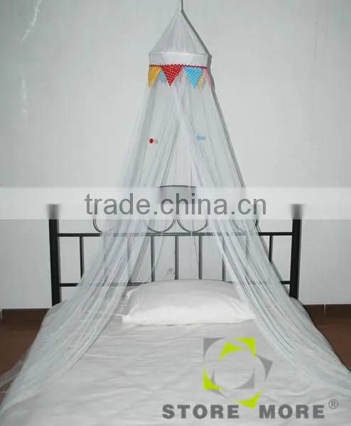 Polyester Conical White Mosquito Net for Bed photo-2
