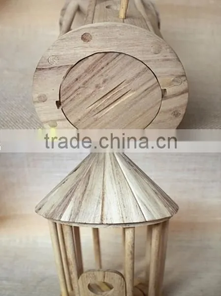 Paulownia Small Wooden Bird Cage Elegant Bird Cages Bird Breeding Cage Wooden Bird Cage for Sale photo-4