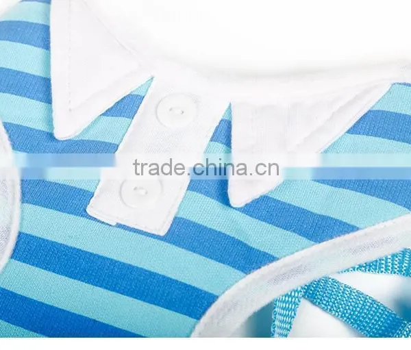 CY111 Cute Stripe Vest Dog Collar Traction Rope Pet Supplies Adjustable Pet Leash photo-2