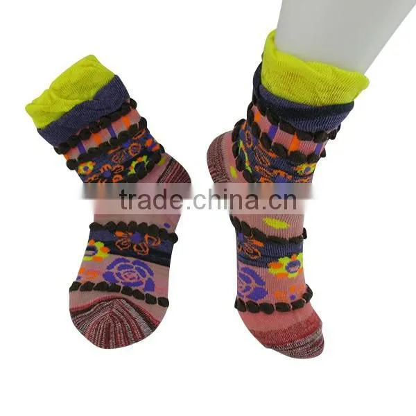 Wholesale Custom Vintage Loose Top Women Type Socks photo-2