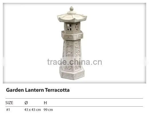 Special Ornaments Shrine Lantern Terracotta photo-3
