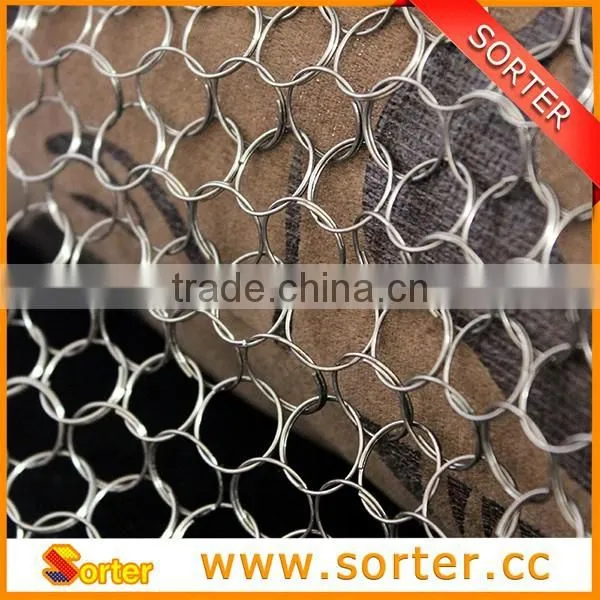 Hot Sale Metal Chain Mail Ring Curtain for Room Divider Interior Decoration photo-4