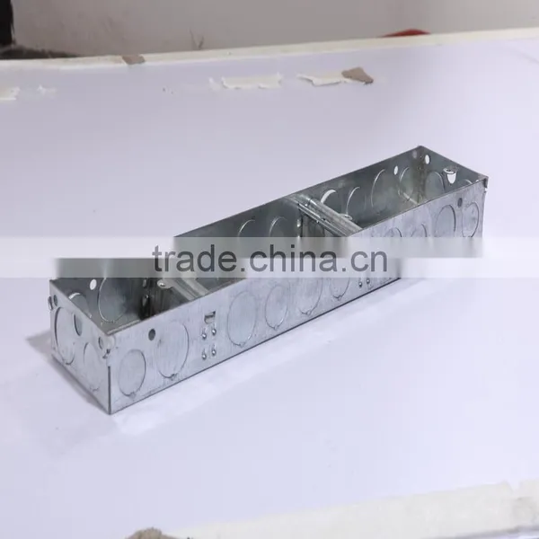 Switch and Socket Boxes, Steel Box, 3*3, 3*6 for Conduit photo-2