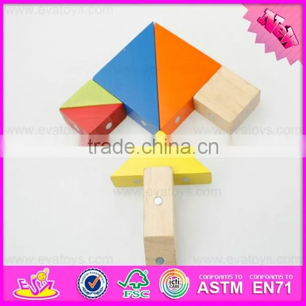 Продается деревянный магнитный танграм с лучшим дизайном W13A096 photo-3