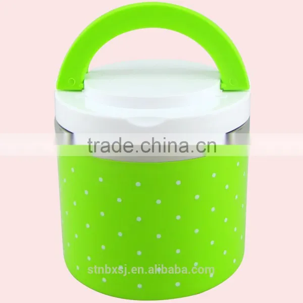 630ML Stainless Steel School Lunch Box /Bento Lunch Box Container With Handle photo-5