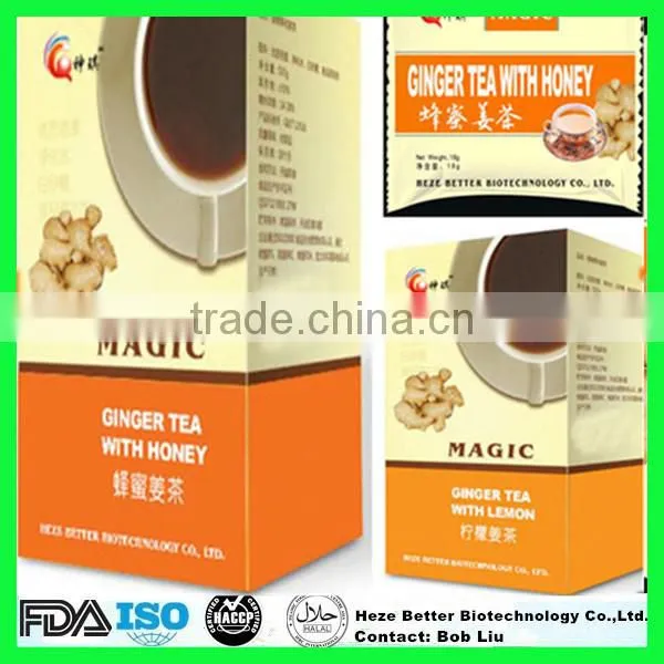 Hot Sale Instant Honey Ginger Tea, Herbal Ginger Tea With Honey, Organic Slimming Ginger Tea photo-3