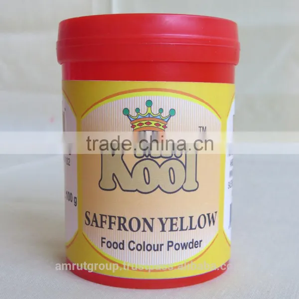Saffron Yellow Food Colour Powder photo-2