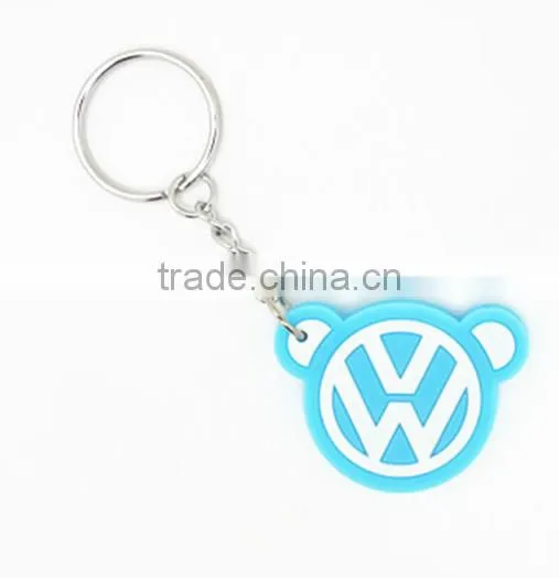 New Fashion Bear Volkswagen Shape Keychain photo-4