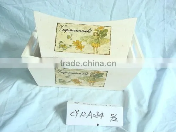 Water Slide Decal Paper Wooden Pot Planter