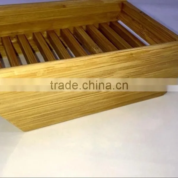 Useful Simple Creative Cute Bamboo Soap Box photo-3