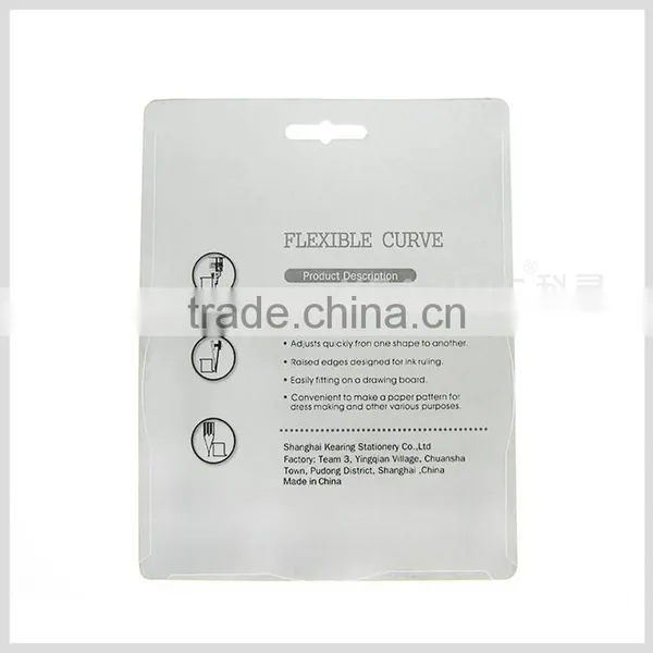 Kearing Brand 30cm Flexible Curve Ruler With Blister Card Package for Engineering Design #KF-30 photo-2