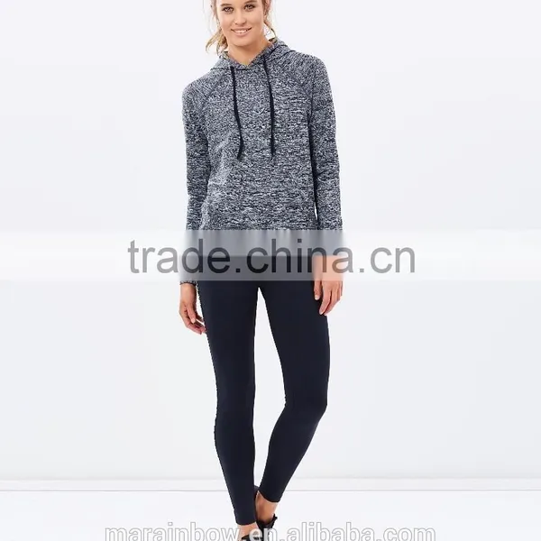 Lightweight Womens Raglan Long Sleeve Gym Pullover Hoodie Shirt Dry Fit Outdoor Performance Hoodie Jacket Sports Wear photo-5