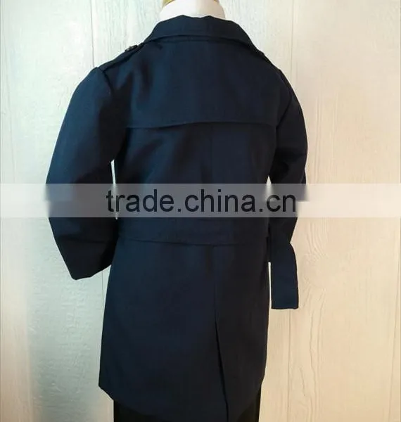 Stylish Coat Little Trench Wool Coats Kids Clothes Boys Formal Winter Jacket photo-2