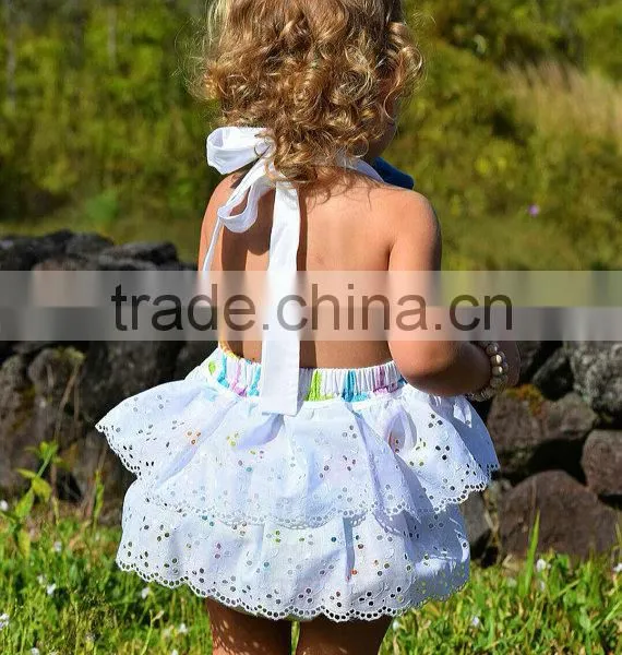 Easter Bunny Ruffle Romper Baby Girls Lace Boho Clothing Infant Toddlers Rabbit Romper photo-4