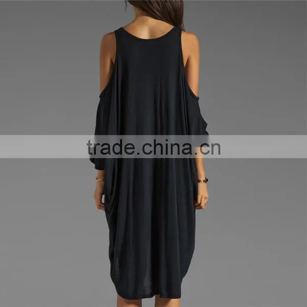 Short Front Long Back & off Shoulder Dress photo-3