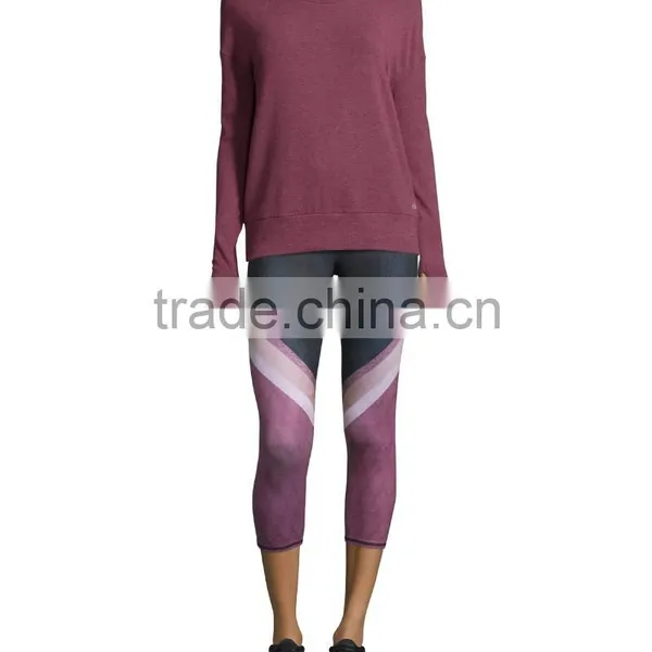 Hot Sale 2017 Custom Dry Fit Yoga Leggings Wholesale New Mix Compression Pants Women Fitness Leggings photo-3