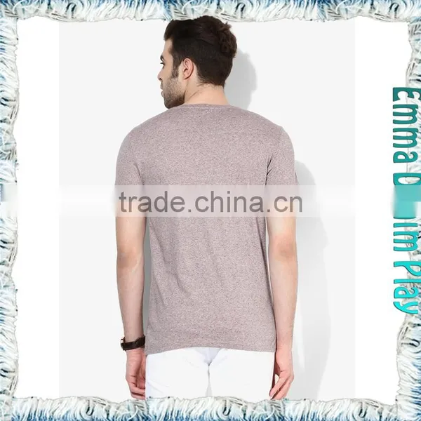 Latest Quality Basic Style Mens Soft Round Neck Blank T-Shirts photo-2