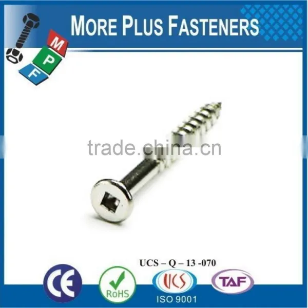 Made in Taiwan Bronze Plated Stainless Steel Zinc Finish Decking Screw photo-5