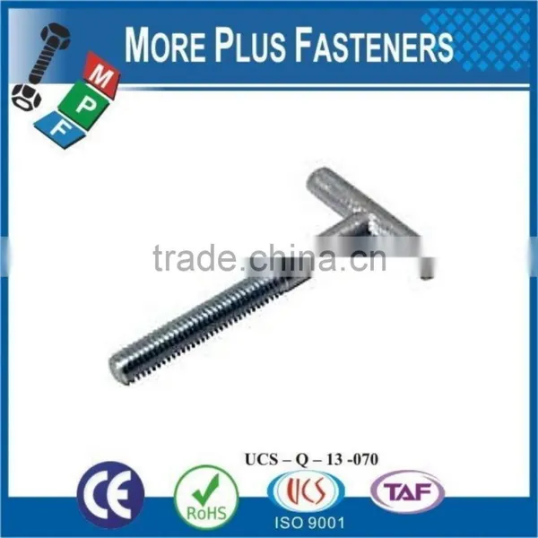 Made In Taiwan Metric Stainless Steel Zinc Plated T Bolt photo-6