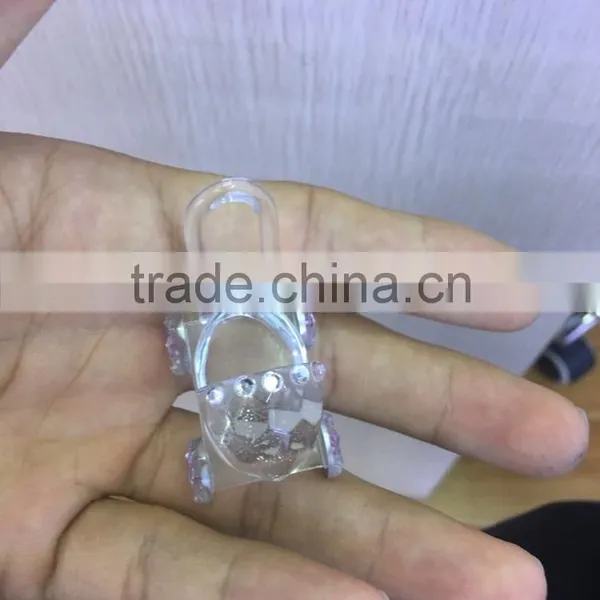 Wholesale Exquisite Clear Shining Faceted Crystal Stroller for Baby Gifts CSG-01 photo-2