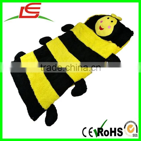 Cuddly Soft Warm Kids Plush Animal Sleeping Bag For Camping Boys Girls photo-4