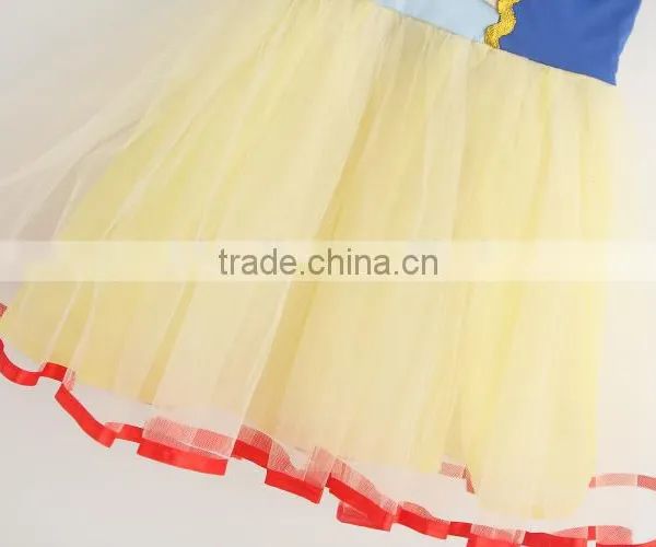 Lttile Girls Snow White Cosplay Dress Princess Costume photo-6