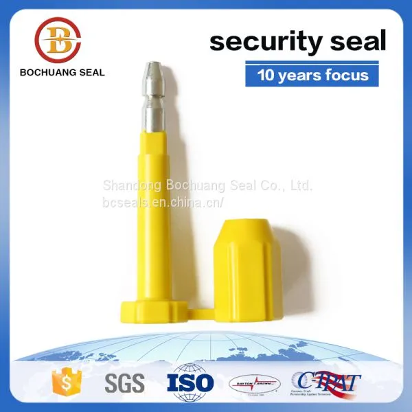 Anti Tamper Evident Stainless Steel Custom Truck Security Container Bolt Seal B301