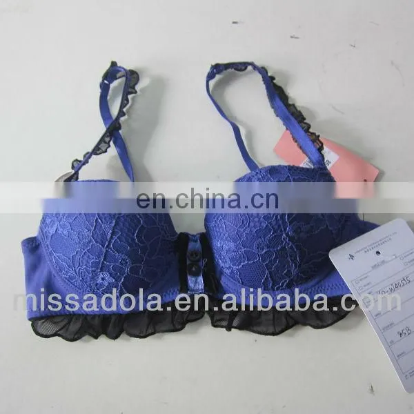 Latest Polka Dot White Brassiere Trade Assurance Supplier Underwear photo-2
