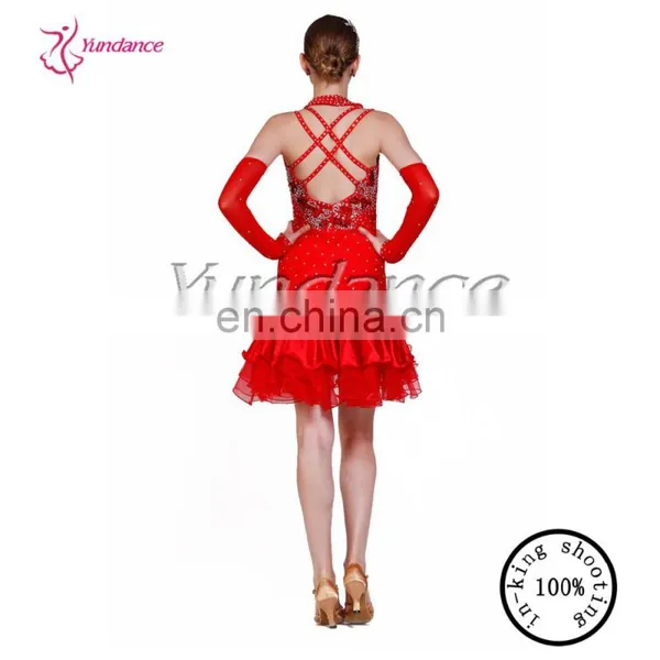 Latin Dress Professional Belly Dance Costume L-1365 photo-3