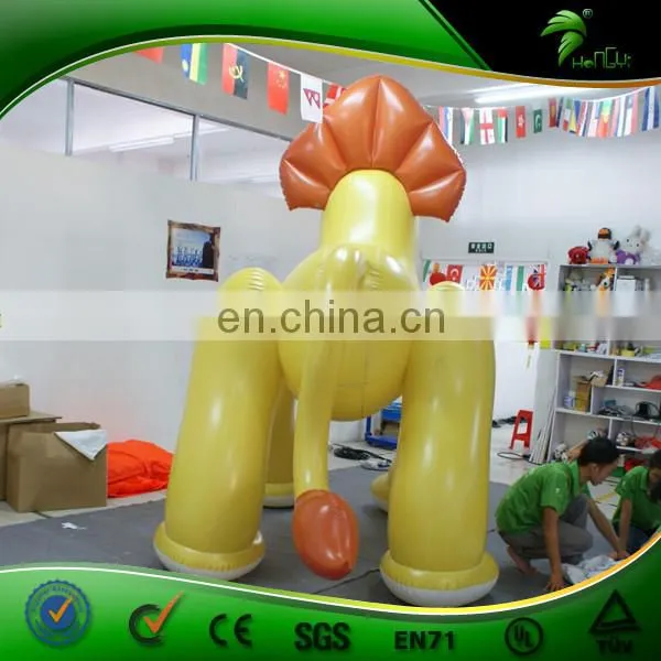 Inflatable Yellow Lion Cartoon/ Inflatable Animal With SPH, Inflatable Sex Toy for Sale photo-3