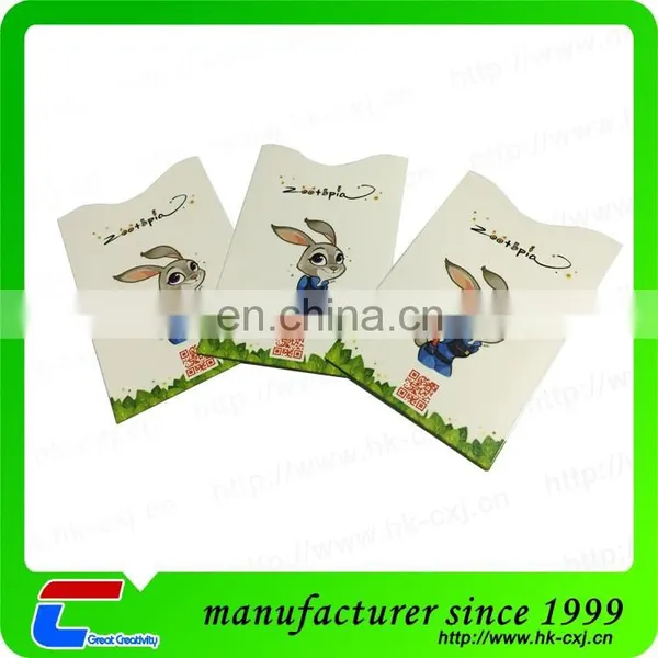 Anti- Tear Damp Proof Rfid Blocking Card Sleeve