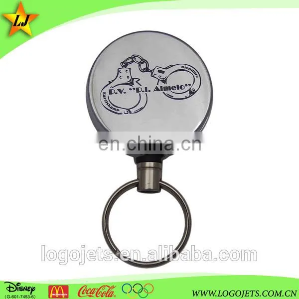 custom metal yoyo retractable badge reel