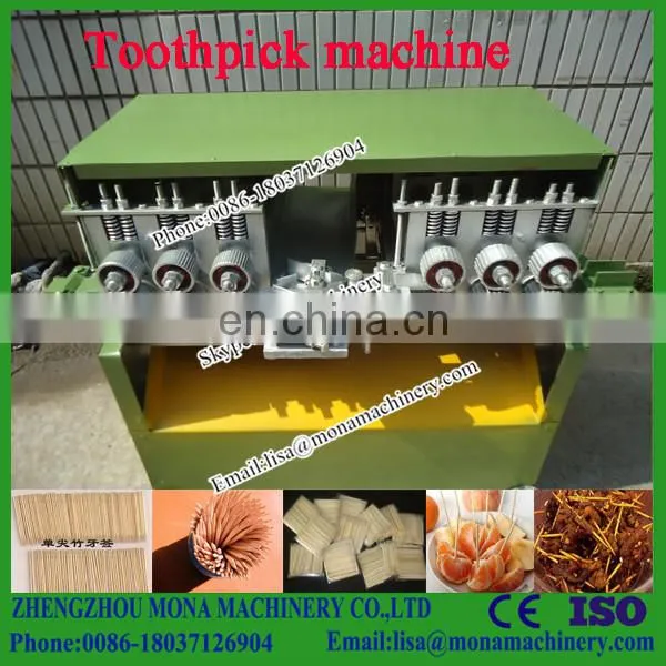 Making Machine Bamboo Toothpick Brazil/bamboo Stick Toothpick Production Machine/BBQ Kebab Stick Forming Machine photo-5