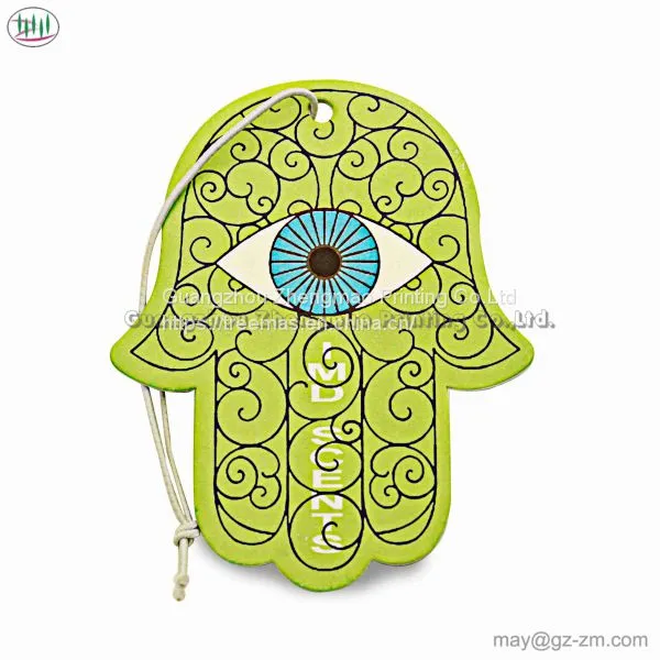 Factory Cheap Promotional Customized Double-sided Printing Hanging Paper Car Air Freshener For Various Places photo-2