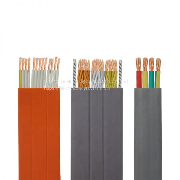 [Factory Directly] Tvvb Lift Cable Crane Cable Elevator Travel Flat Cable photo-3