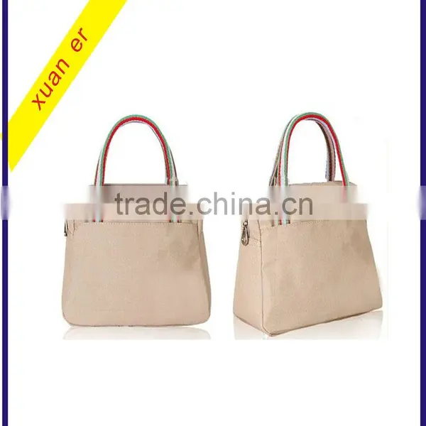 High Quality Fashion Cotton Canvas Shopping Tote Bag photo-2
