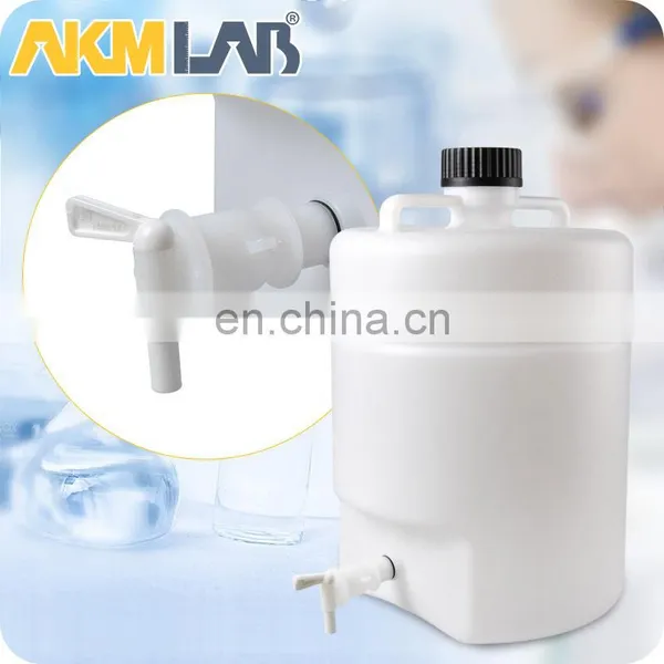AKMLAB White Plastic Aspirator Bottle With Screw Cup photo-4