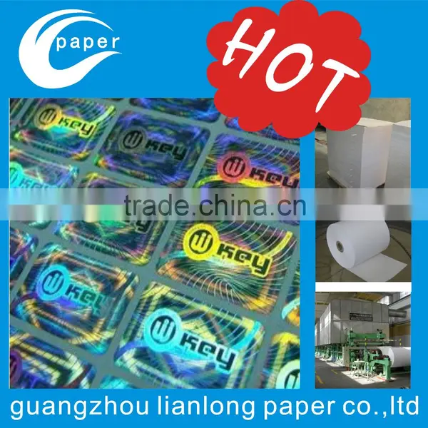 2015 Hot Sale Silver Hologram Sticker&waterproof Custom Label &laser Sticker photo-3