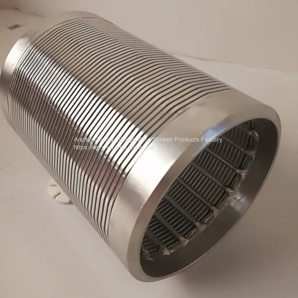 Wire Wrapped Sprial Screen Pipe, Stainless Steel Strainer Pipe photo-3