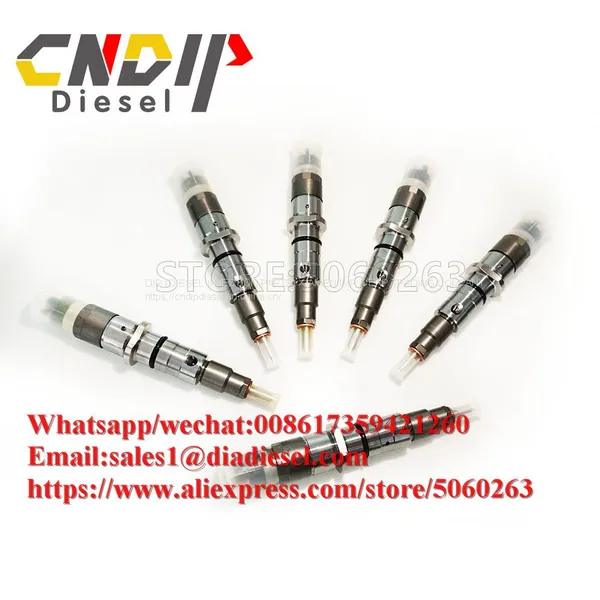 CNDIP Diesel High Quality Injection Nozzles Common Rail Injector 0445 120 133 0445120133 For Cummins QSL8.9 For Sale photo-2