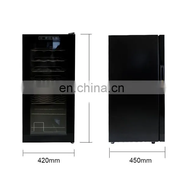 Honeyson Wine Cooler Fridge 32 Bottles Compressor Refrigerator Keep Cool 90L photo-3
