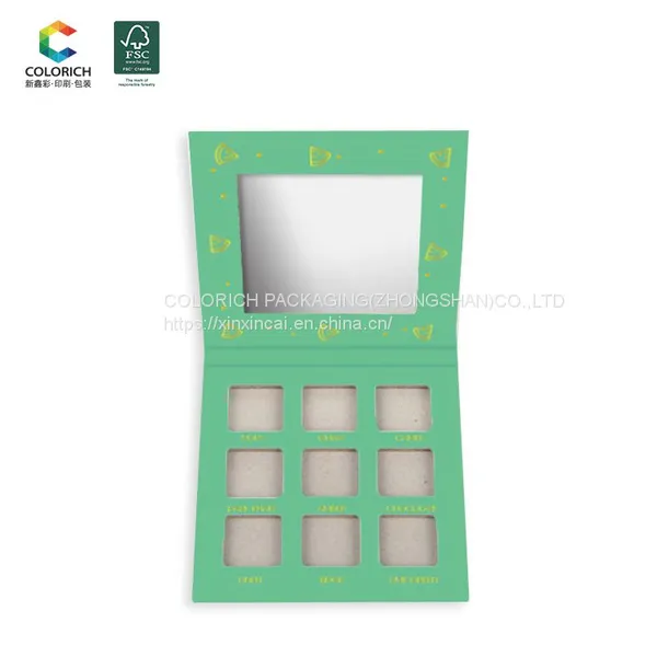 10 Color Empty Custom Eyeshadow Packaging Highlight Makeup Palettes Eye Shadow Powder Waterproof Dry photo-4
