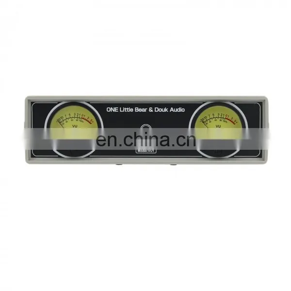 VU1 Analog Panel DB Sound Level VU Meter With Backlight Indicator for Amplifier Preamplifier photo-2