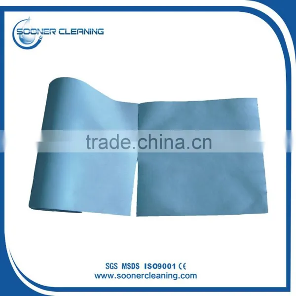 [soonerclean] Cellulose Non Woven Fabric Roll for Industrial Cleaning photo-4