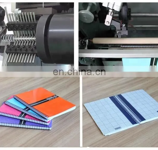 UT420S Automatic Single Wire-o Binding Machine Nylon Coated o Ring Notebook Binder photo-4