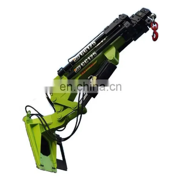 6 Ton Forklift Jib Boom Forklift Telescopic Boom for Forklift Attachment