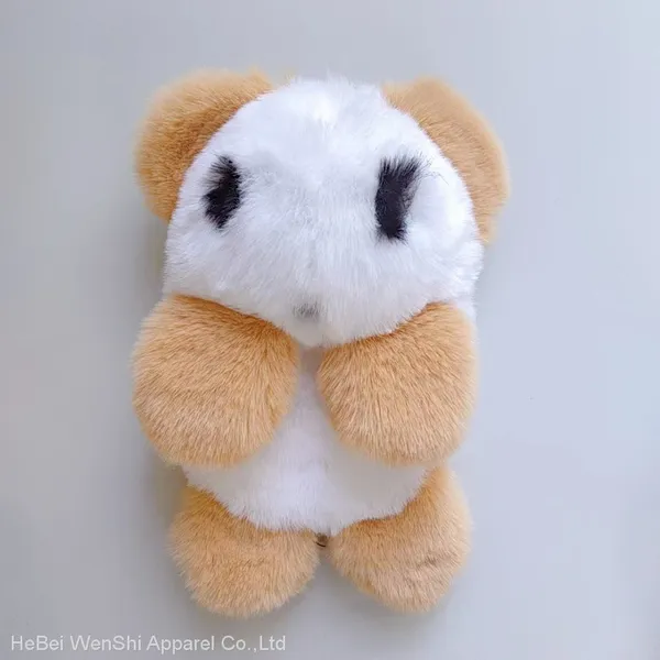 018Panda Skew Bag Plush Animal Bag Panda Satchel Plush Backpack Toy Gift for Children photo-5