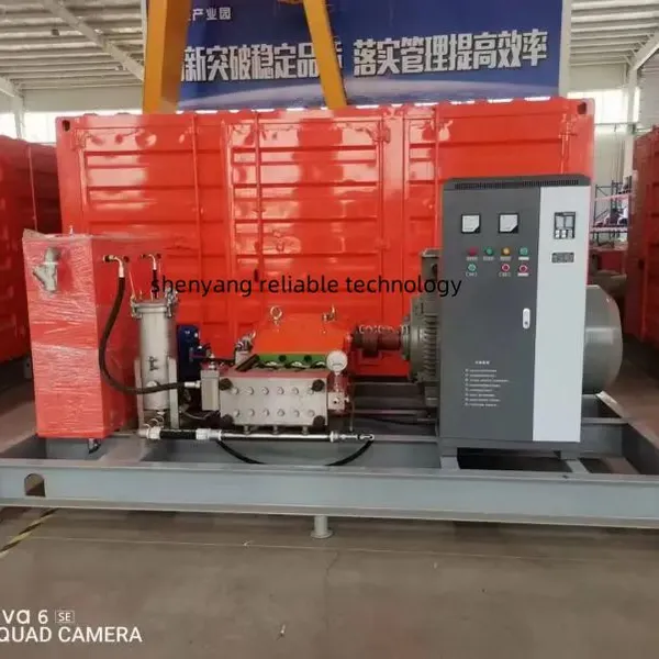 Water Jetting Machine 1500 Bar Cleaning Equipment Hydroblasting Equipment